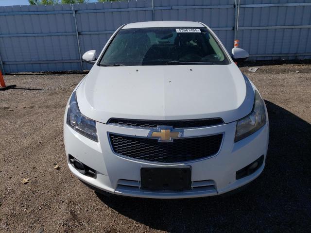 1G1PH5SC9C7308042 - 2012 CHEVROLET CRUZE LTZ WHITE photo 5