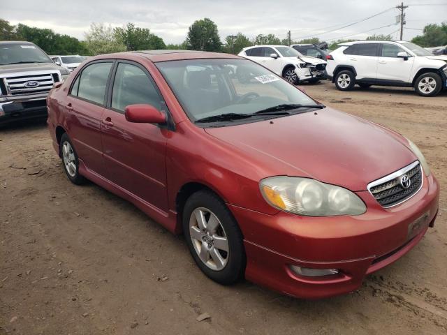 2T1BR32E45C479769 - 2005 TOYOTA COROLLA CE RED photo 4