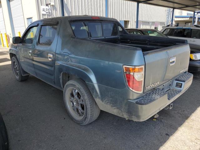 2HJYK165X6H560937 - 2006 HONDA RIDGELINE RTL TEAL photo 2