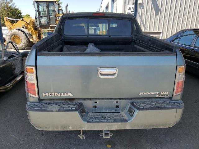 2HJYK165X6H560937 - 2006 HONDA RIDGELINE RTL TEAL photo 6