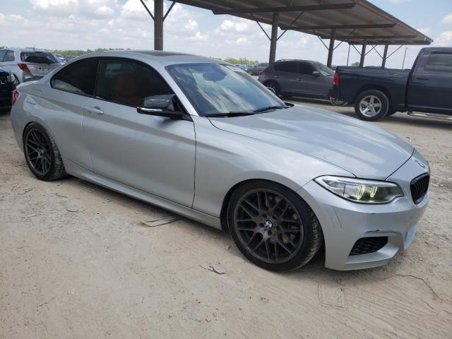 WBA2G1C31HV639015 - 2017 BMW M240I SILVER photo 4