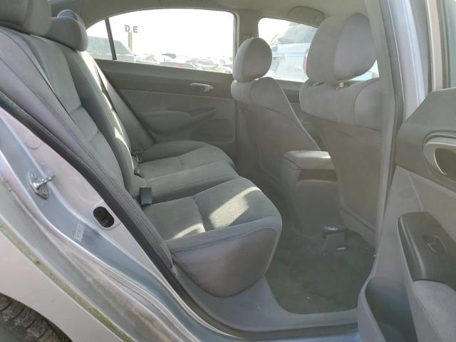 2HGFA16588H356351 - 2008 HONDA CIVIC LX SILVER photo 10