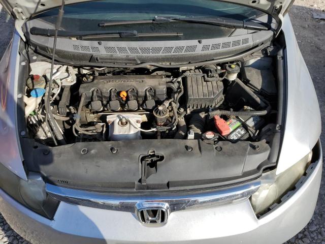 2HGFA16588H356351 - 2008 HONDA CIVIC LX SILVER photo 11