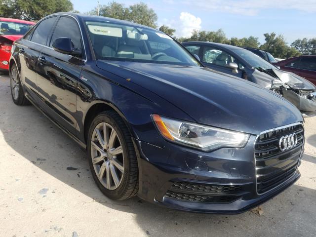 WAUHGAFC4CN172297 - 2012 AUDI A6 PRESTIGE ლურჯი ფოტო 1