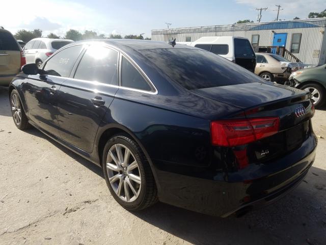 WAUHGAFC4CN172297 - 2012 AUDI A6 PRESTIGE ლურჯი ფოტო 3