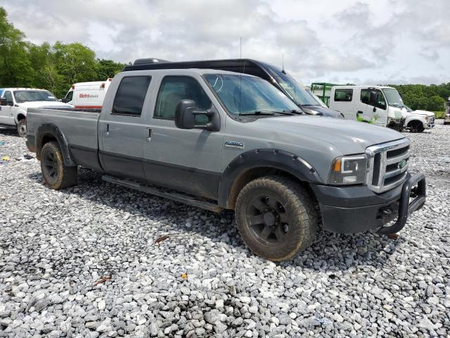 1FDWW30527EB49363 - 2007 FORD F350 SRW SUPER DUTY GRAY photo 4