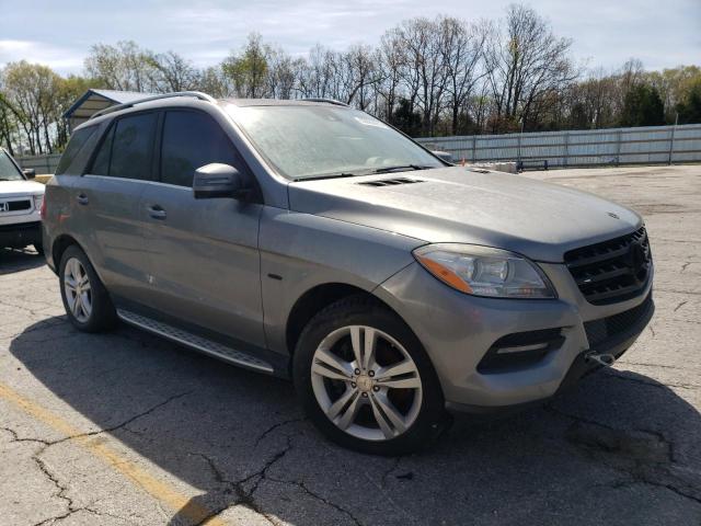 4JGDA5HB9CA027046 - 2012 MERCEDES-BENZ ML 350 4MATIC SILVER photo 4