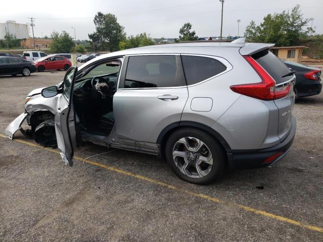 7FARW1H83JE037881 - 2018 HONDA CR-V EXL SILVER photo 2