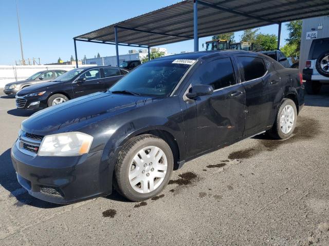 1C3CDZAB1DN576277 - 2013 DODGE AVENGER SE BLACK photo 1