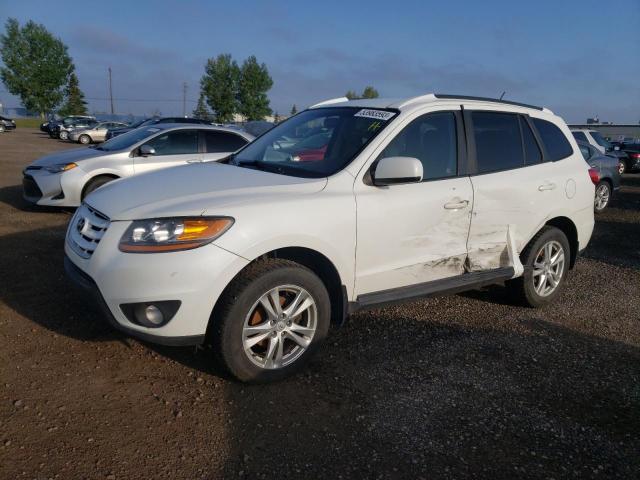 5NMSGDAG3AH403270 - 2010 HYUNDAI SANTA FE GLS WHITE photo 1