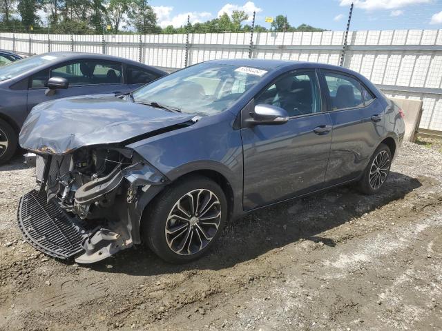 2T1BURHE1EC115320 - 2014 TOYOTA COROLLA L GRAY photo 1