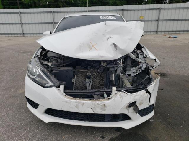 3N1AB7AP2JY270988 - 2018 NISSAN SENTRA S WHITE photo 5