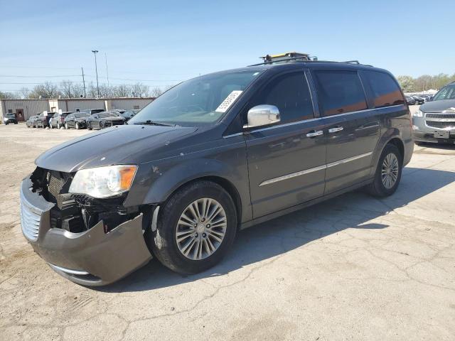 2C4RC1CG3GR208242 - 2016 CHRYSLER TOWN & COU TOURING L GRAY photo 1