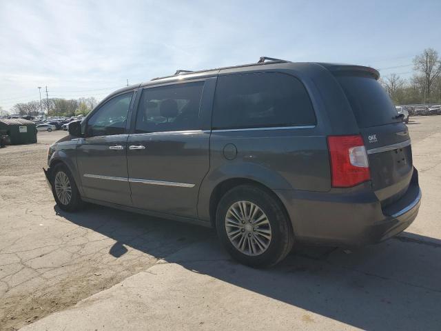 2C4RC1CG3GR208242 - 2016 CHRYSLER TOWN & COU TOURING L GRAY photo 2