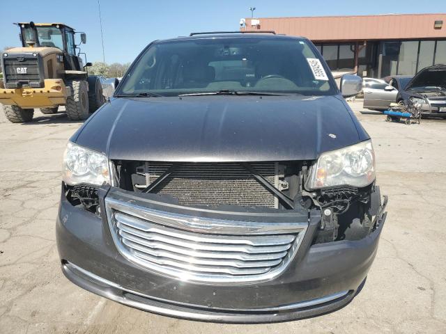 2C4RC1CG3GR208242 - 2016 CHRYSLER TOWN & COU TOURING L GRAY photo 5