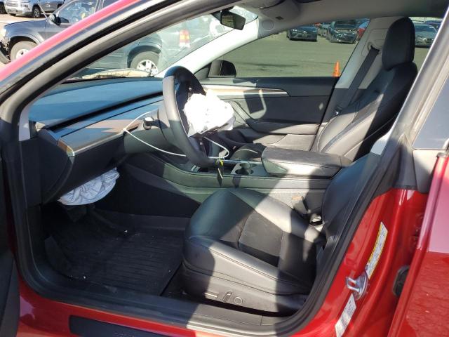 5YJ3E1EB4MF052981 - 2021 TESLA MODEL 3 წითელი ფოტო 7