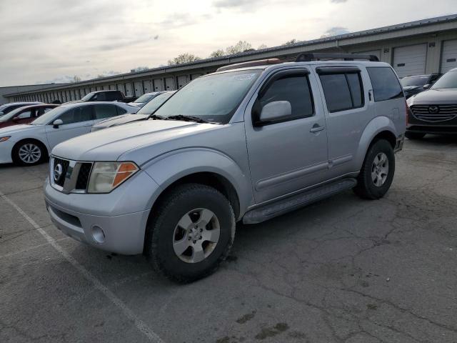 5N1AR18U76C662295 - 2006 NISSAN PATHFINDER LE SILVER photo 1