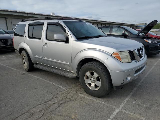 5N1AR18U76C662295 - 2006 NISSAN PATHFINDER LE SILVER photo 4
