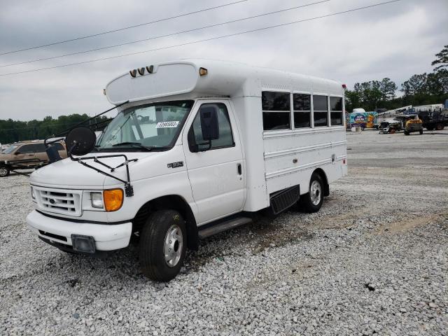 1FDSE35LX5HA88204 - 2005 FORD ECONOLINE E350 SUPER DUTY CUTAWAY VAN WHITE photo 1