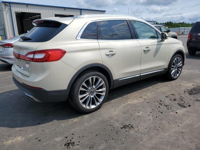 2LMTJ8LP3GBL71163 - 2016 LINCOLN MKX RESERVE BEIGE photo 3