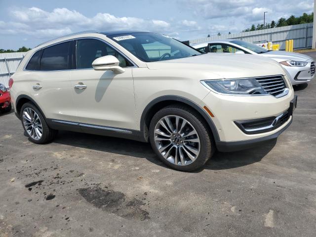 2LMTJ8LP3GBL71163 - 2016 LINCOLN MKX RESERVE Բեժ լուսանկար 4