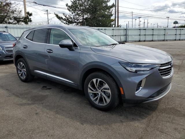 LRBFZNR49ND027702 - 2022 BUICK ENVISION ESSENCE Մոխրագույն լուսանկար 4