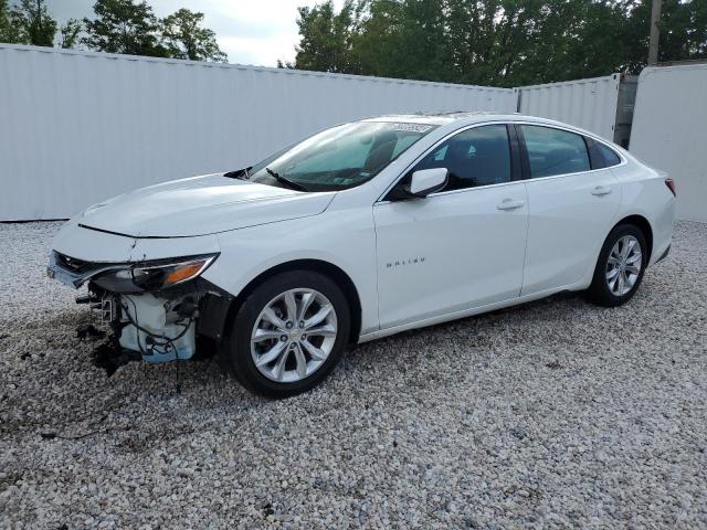 1G1ZD5ST2NF131217 - 2022 CHEVROLET MALIBU LT WHITE photo 1