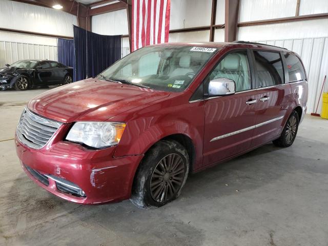 2C4RC1CG0ER164066 - 2014 CHRYSLER TOWN & COU TOURING L BURGUNDY photo 1