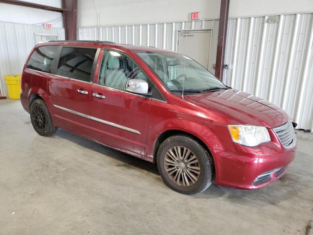 2C4RC1CG0ER164066 - 2014 CHRYSLER TOWN & COU TOURING L BURGUNDY photo 4