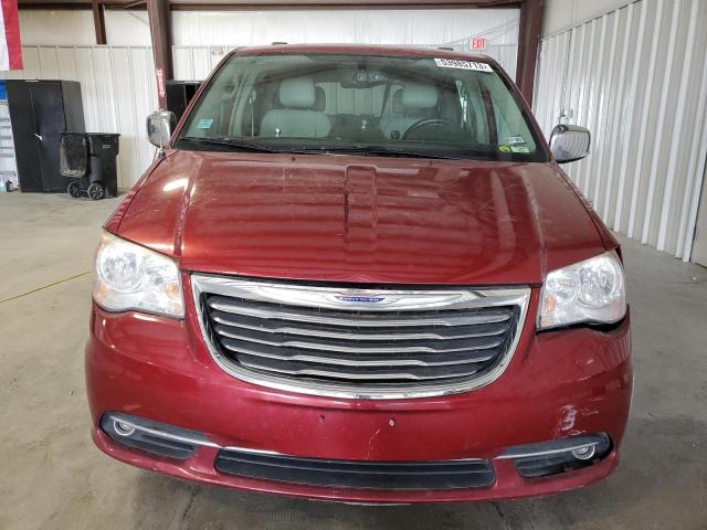 2C4RC1CG0ER164066 - 2014 CHRYSLER TOWN & COU TOURING L BURGUNDY photo 5