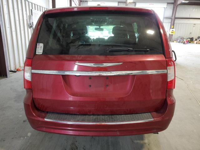 2C4RC1CG0ER164066 - 2014 CHRYSLER TOWN & COU TOURING L BURGUNDY photo 6