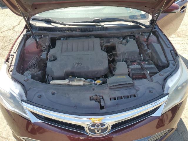 4T1BK1EB1DU038141 - 2013 TOYOTA AVALON BASE BURGUNDY photo 11