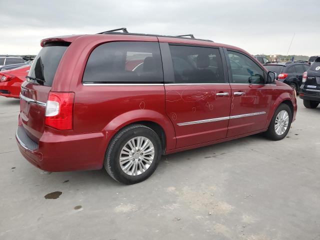 2C4RC1CG6DR675926 - 2013 CHRYSLER TOWN & COU TOURING L MAROON photo 3