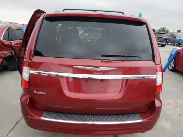 2C4RC1CG6DR675926 - 2013 CHRYSLER TOWN & COU TOURING L MAROON photo 6