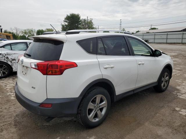 JTMWFREV5FJ047237 - 2015 TOYOTA RAV4 XLE WHITE photo 3