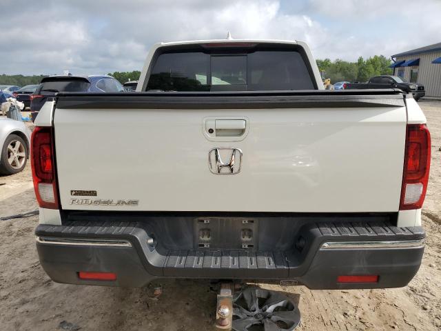 5FPYK2F54KB002857 - 2019 HONDA RIDGELINE RTL WHITE photo 6