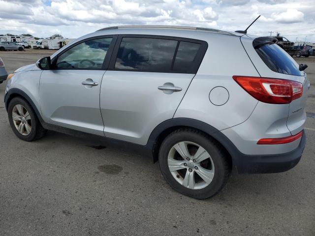 KNDPB3A29C7283276 - 2012 KIA SPORTAGE BASE SILVER photo 2