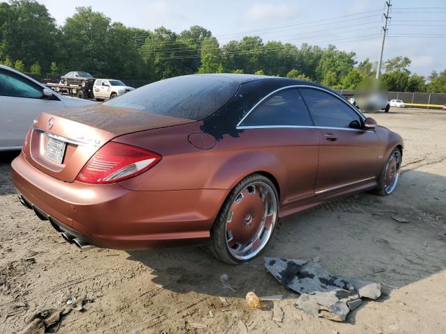 WDDEJ77X18A010045 - 2008 MERCEDES-BENZ CL 63 AMG ORANGE photo 3