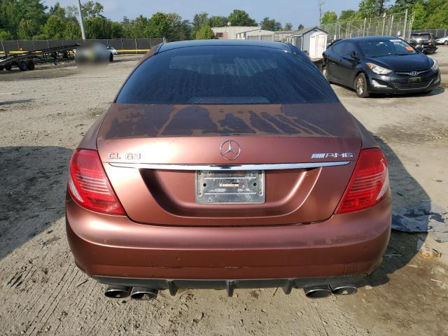 WDDEJ77X18A010045 - 2008 MERCEDES-BENZ CL 63 AMG ORANGE photo 6