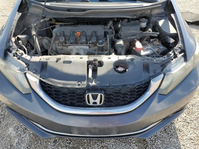 19XFB2F96EE044301 - 2014 HONDA CIVIC EXL GRAY photo 11