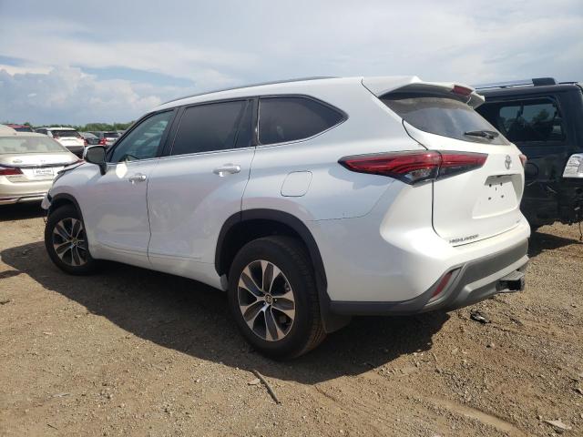 5TDGZRBH3NS244662 - 2022 TOYOTA HIGHLANDER XLE Ağ foto 2