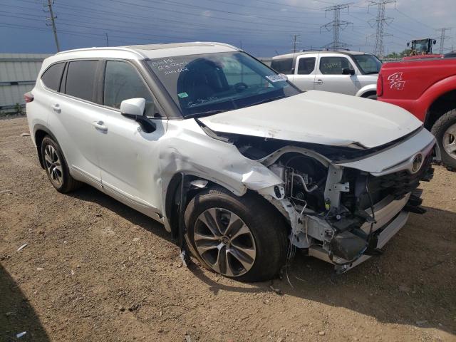 5TDGZRBH3NS244662 - 2022 TOYOTA HIGHLANDER XLE Ağ foto 4