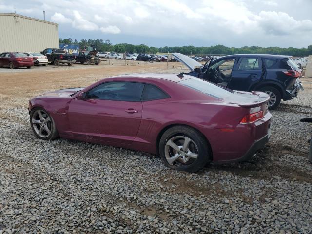2G1FS1EW9E9282345 - 2014 CHEVROLET CAMARO SS PURPLE photo 2