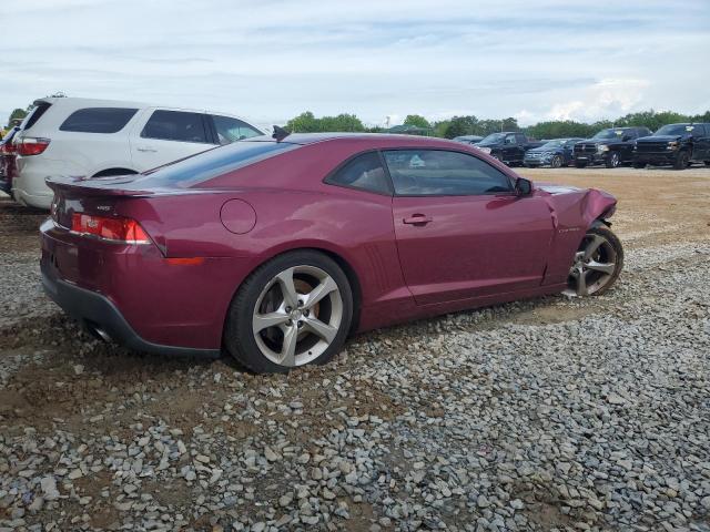 2G1FS1EW9E9282345 - 2014 CHEVROLET CAMARO SS PURPLE photo 3