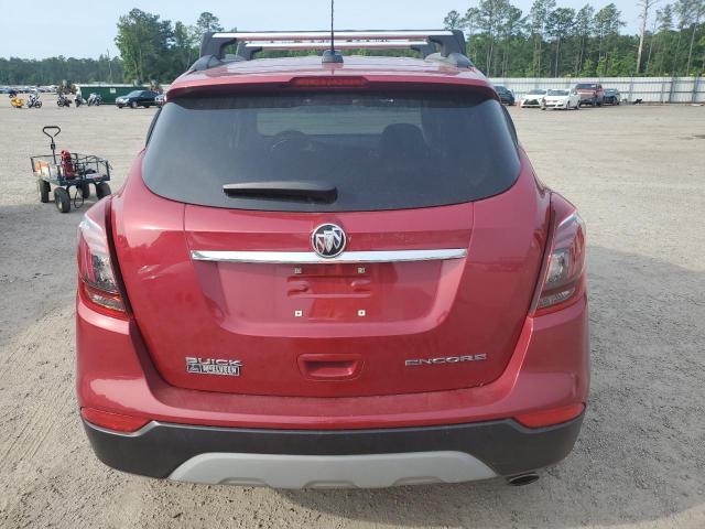 KL4CJASB0JB701748 - 2018 BUICK ENCORE PREFERRED RED photo 6