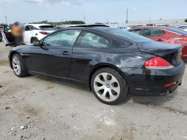 WBAEH73485B869265 - 2005 BMW 645 CI AUTOMATIC BLACK photo 2