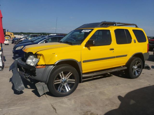 5N1ED28T92C525527 - 2002 NISSAN XTERRA XE YELLOW photo 1