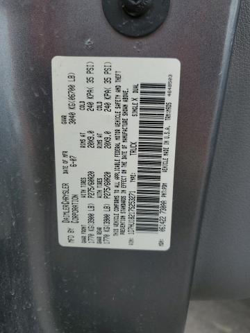 1D7HU18217S253271 - 2007 DODGE RAM 1500 ST GRAY photo 12