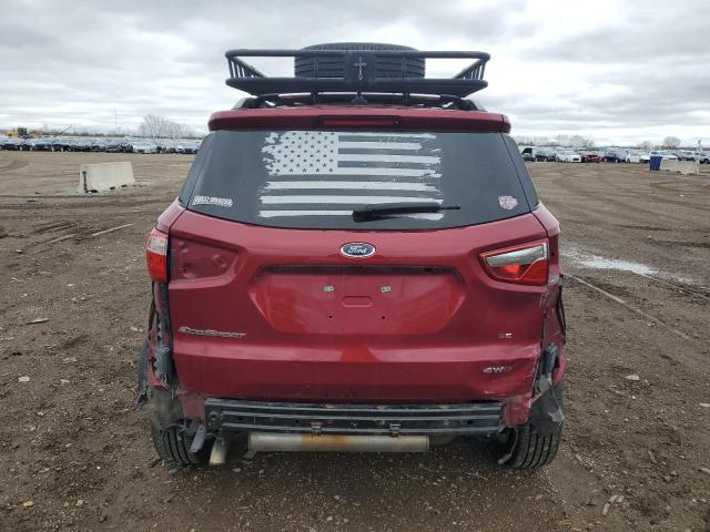 MAJ6S3GL9LC369048 - 2020 FORD ECOSPORT SE 红色 照片 6