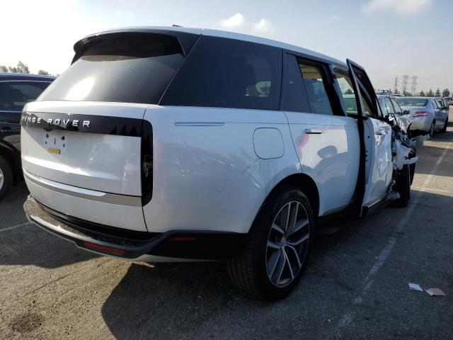 SALK19E97RA210760 - 2024 LAND ROVER RANGE ROVE AUTOBIOGRAPHY WHITE photo 3